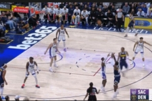 偷师巴图姆？小哈达威远距离不沉球三分命中