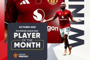 10月3场3球1助！姆伯莫被评为PFA英超球迷票选月度最佳球员