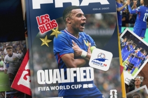 法国队世预赛出线，FIFA官推晒该队晋级海报