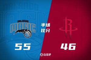 半场战报-火箭落后魔术9分 杜兰特15分 谢泼德10+5 小瓦16分